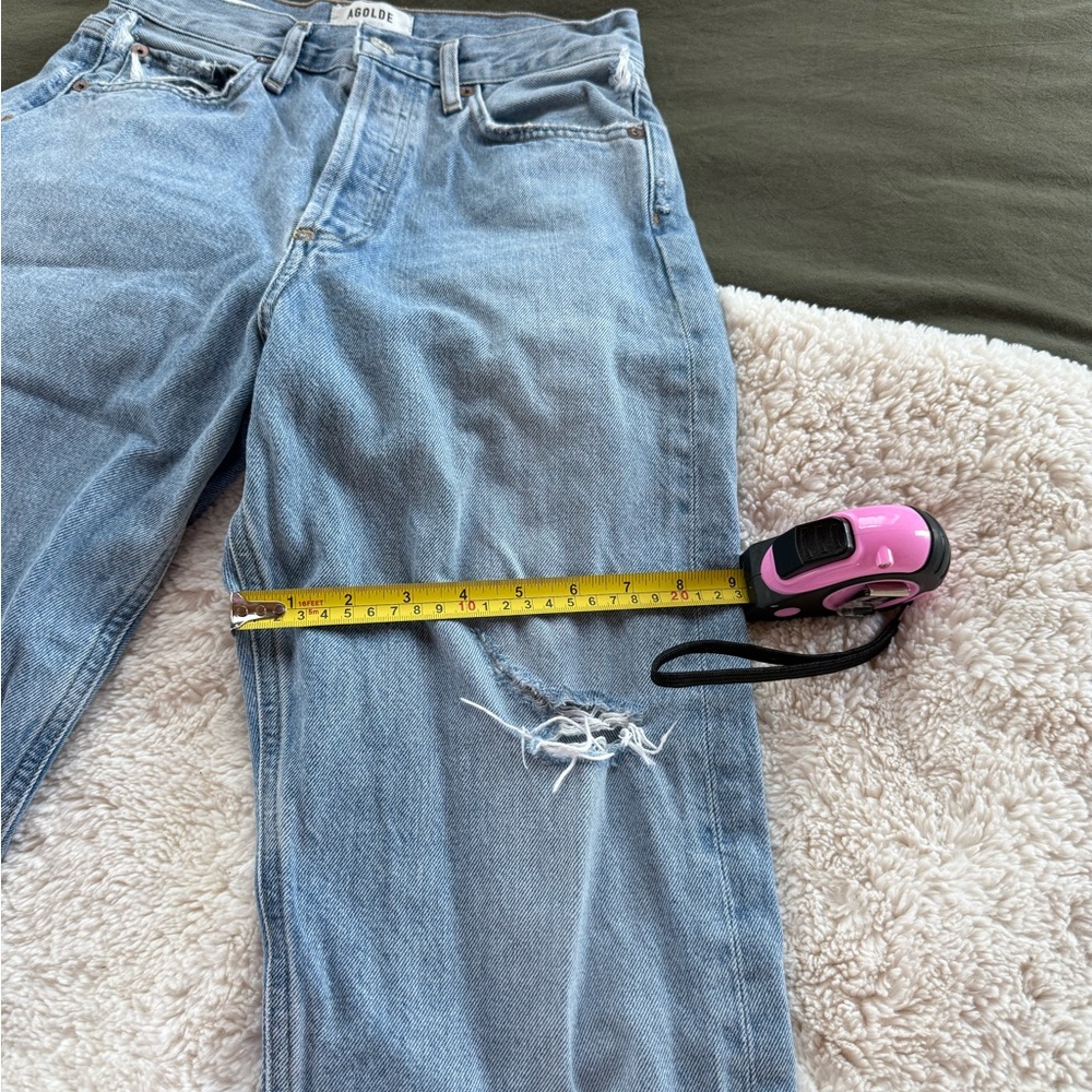 Agolde 90s mid rise loose fit color capture sz 23 - Picture 9 of 9